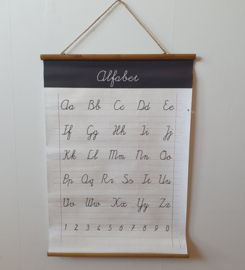 Alfabet schoolkaart