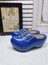 Blauwe kinderklompjes