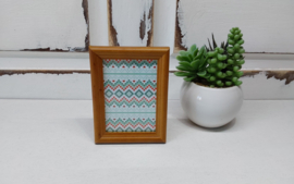 Houten fotolijstje