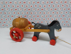 Vintage houten trekspeeltje