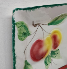 3 Majolica schaaltjes