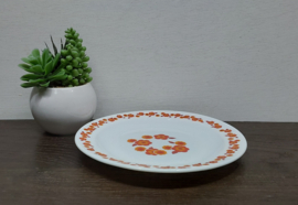 Arcopal Lotus, melkglas ontbijtbordje