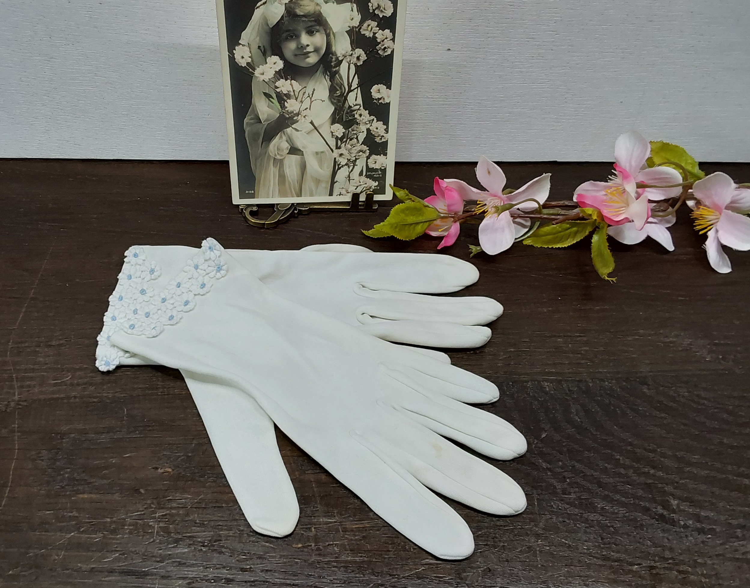 Vintage kinderhandschoentjes