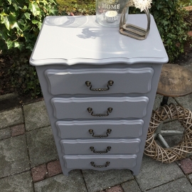 Landelijke, brocante ladenkast