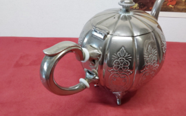 Franse theepot van tin