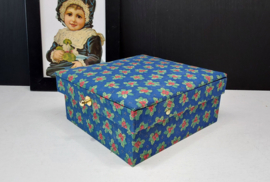 Mooie vintage stoffen doos