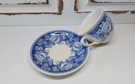 XL kop en schotel Mason's Blue and white