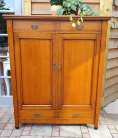 Art Deco kast van eikenhout