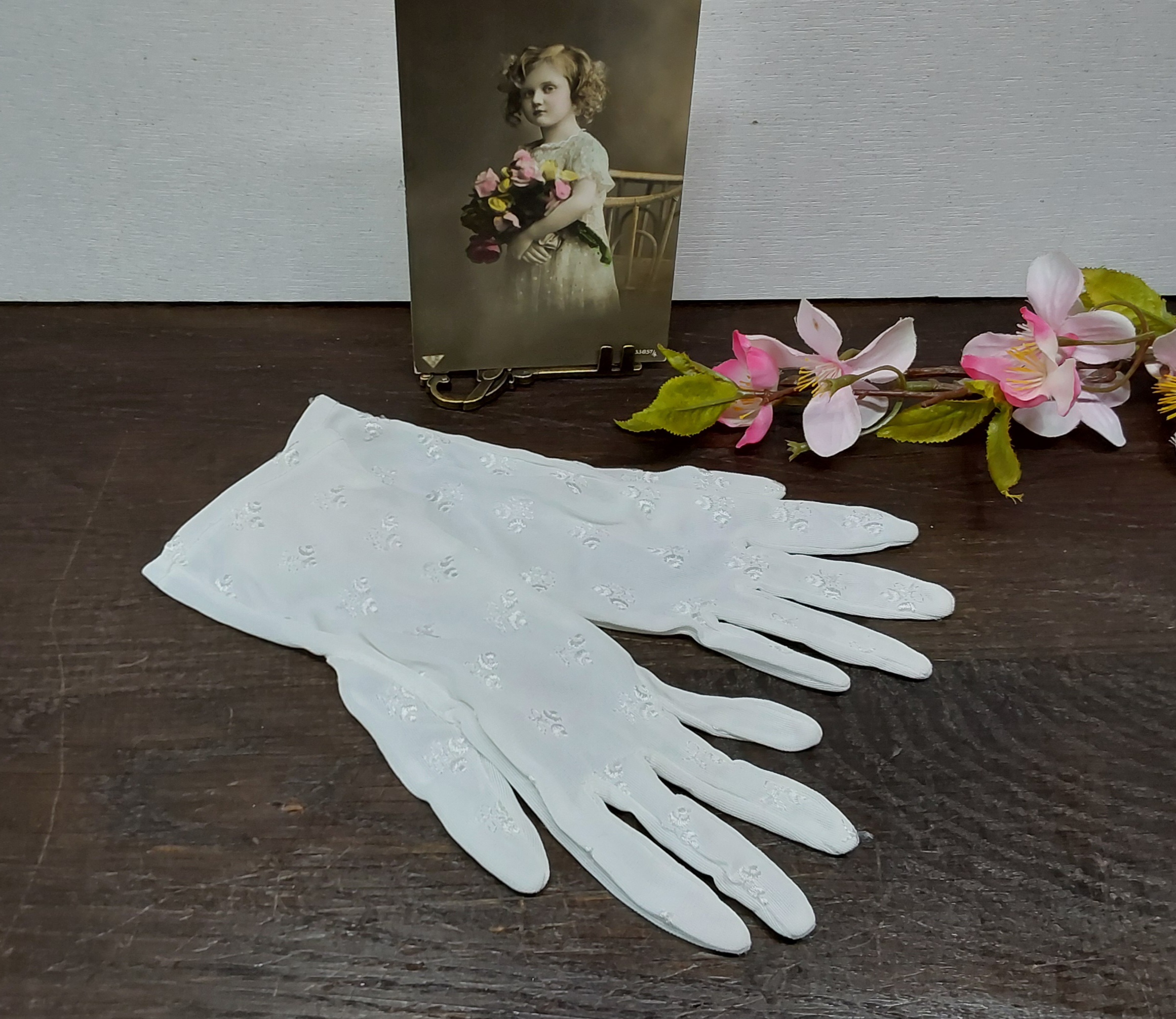 Vintage kinderhandschoentjes