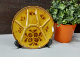 Vintage fondue bord