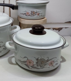 Set emaille pannen