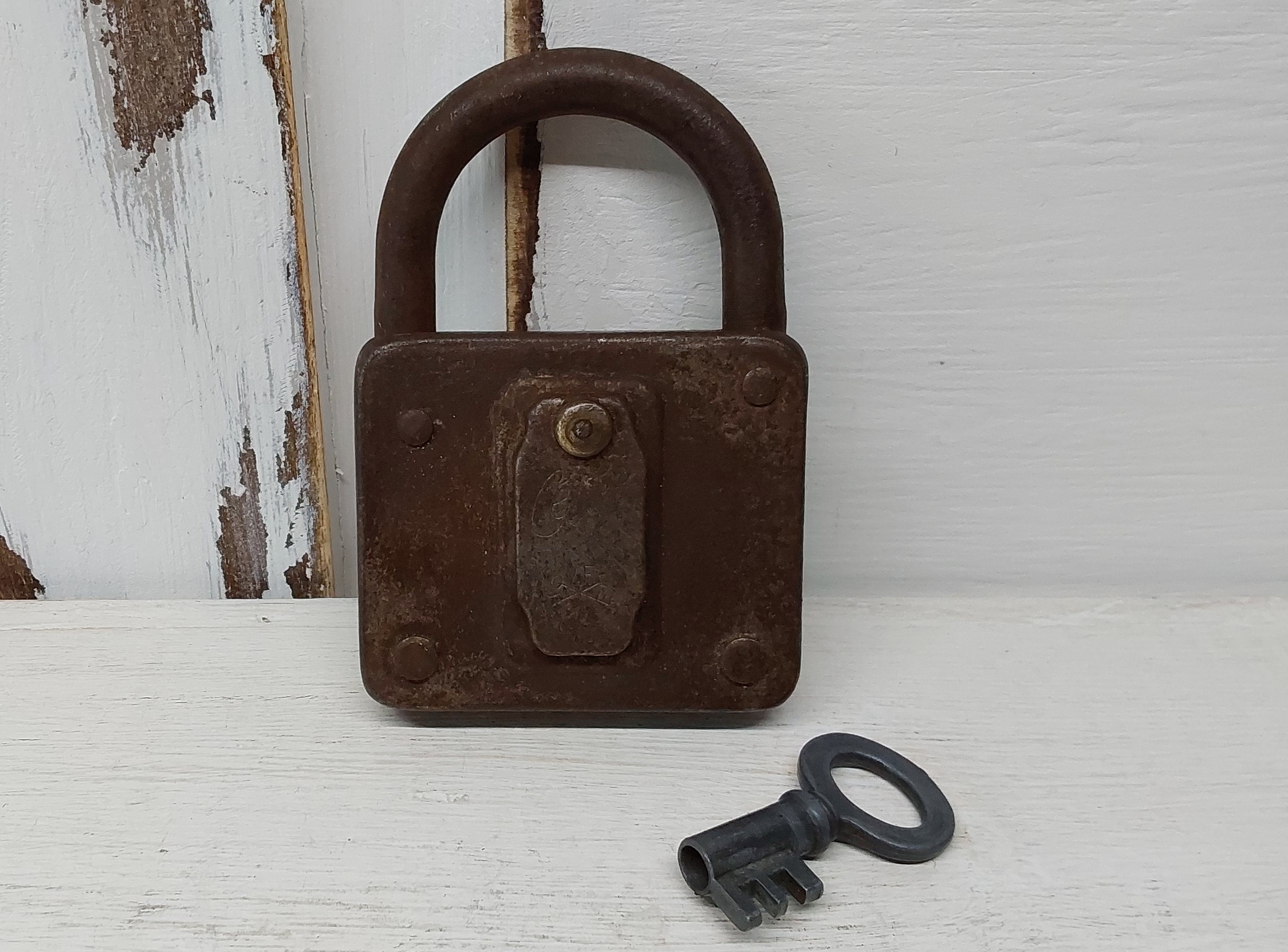Antieke Franse hangslot