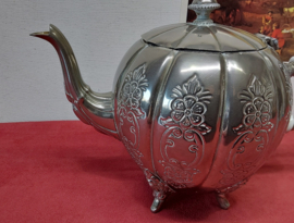 Franse theepot van tin