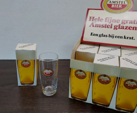 Vintage bierglas, fluitje