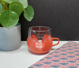 Retro theeglas
