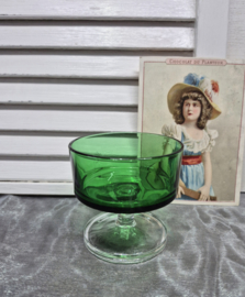 Luminarc dessert glas, Smaragd groen