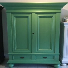 Broodkast vintage groen