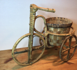 Manou, rotan fietsje voor een plant