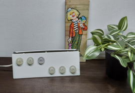 Retro bedlampje,  leeslampje
