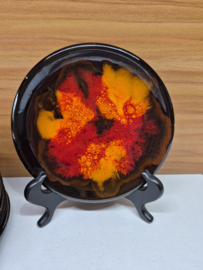 Retro 'Fat lava' gebaksbordje