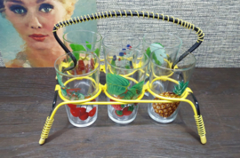 Limonadeglazen in rekje