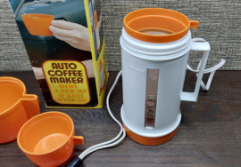 Retro koffie maker voor onderweg