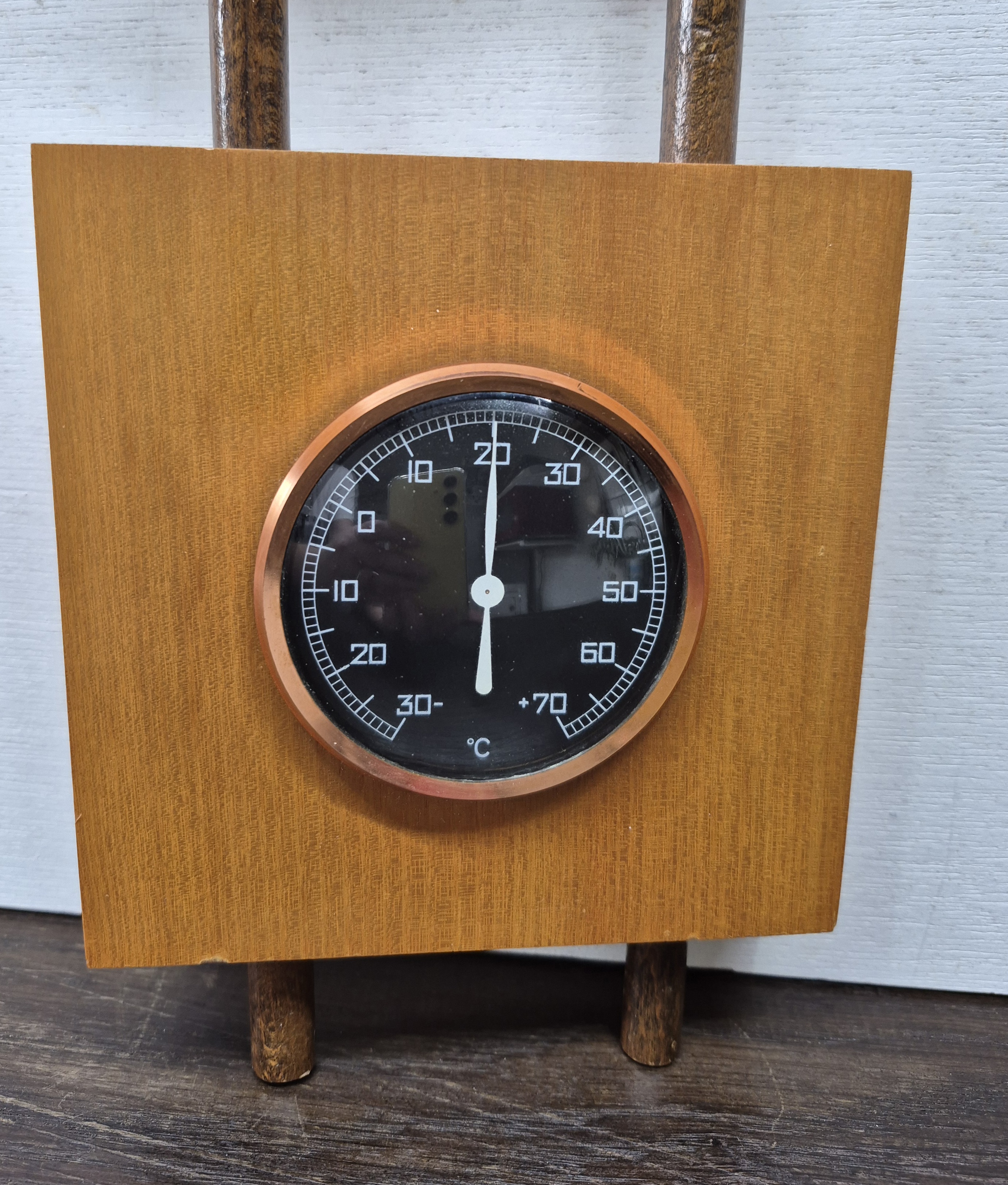 Vintage barometer, thermometer