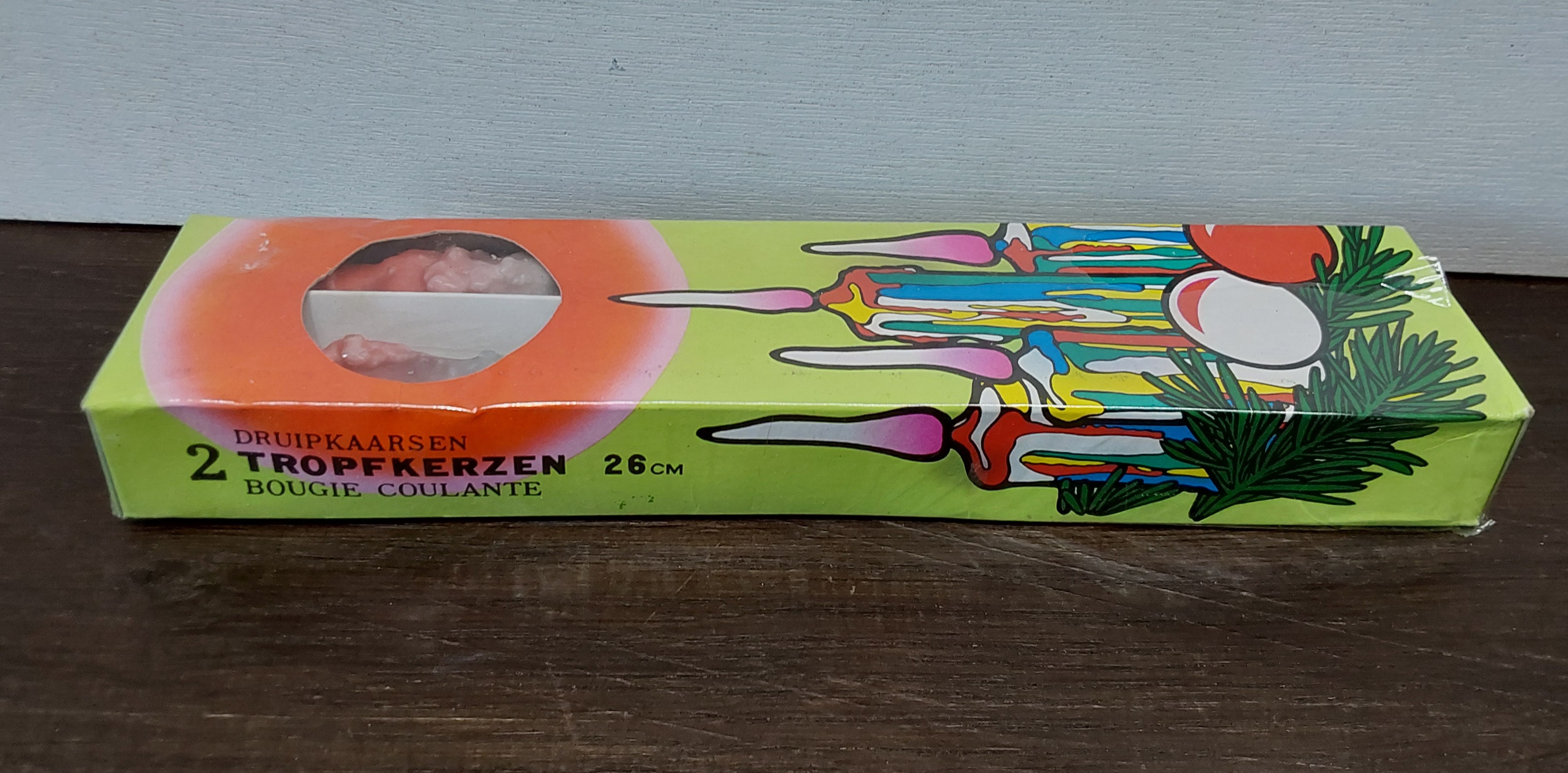 Ouderwetse druipkaarsen