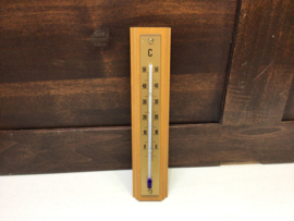 Houten thermometer