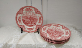 Aardewerk gebaksbordje Johnson brothers