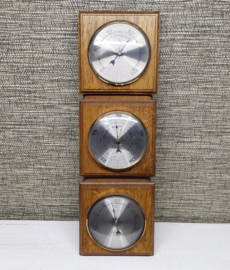 Barometer,  thermometer,  hygrometer