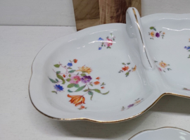 Porseleinen Petit four set