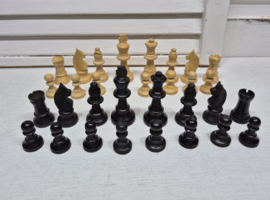 Schaakset in skai doosje