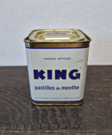 King pepermunt blikje