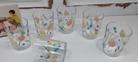 6 kinder limonadeglazen