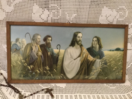 Prent, Jezus in het veld