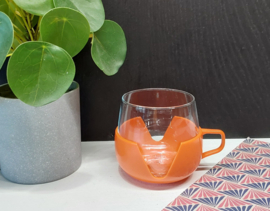 Retro theeglas