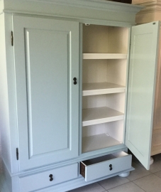 Vintage groene broodkast