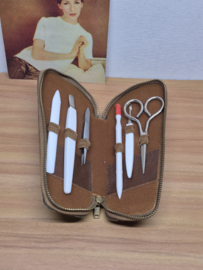Manicure set in etui