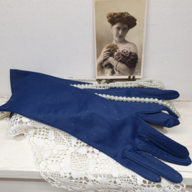 Blauwe handschoentjes
