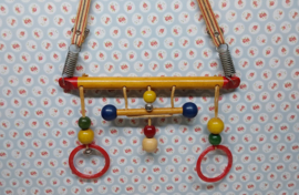 Vintage houten babygym