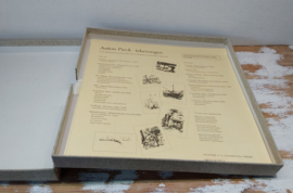 Cassette met tekeningen Anton Pieck