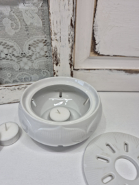 Porseleinen theelichtje
