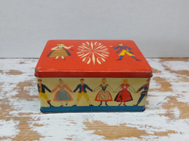 Vintage koekjestrommel
