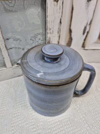 Volendams aardewerk kan/theepot