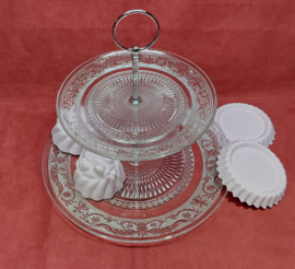 Glazen etagère