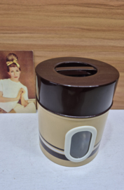 Blik met kijkglaasje