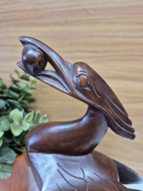 Houten reiger