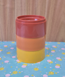 3 Tupperware eierdopjes