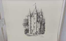 Cassette met tekeningen Anton Pieck